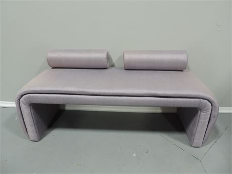Upholstered Bench / Bolster Pillows