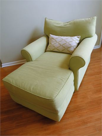 Chartreuse Chaise Lounge Chair