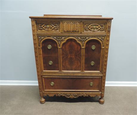 Antique Jacobean Style Chest of Drawers