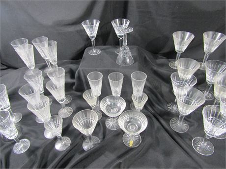 Vintage Waterford Glassware Collection,