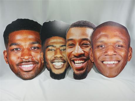 Former Cleveland Cavaliers Players Big Head Fathead Signs