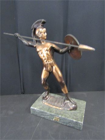 Bronze Leonidas of Sparta Sculpture