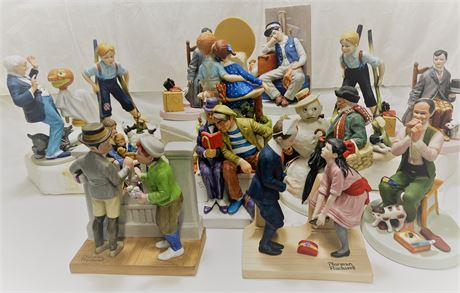 Norman Rockwell figurines