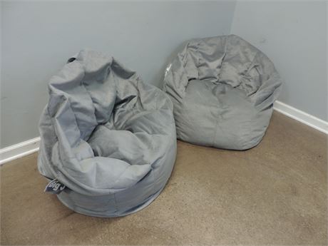 Pair of Big Joe Bean Bag Chairs
