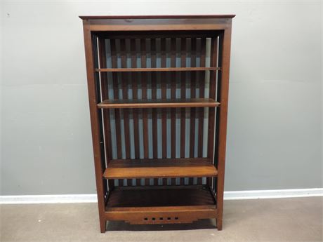 Asian Style Solid Wood Bookcase