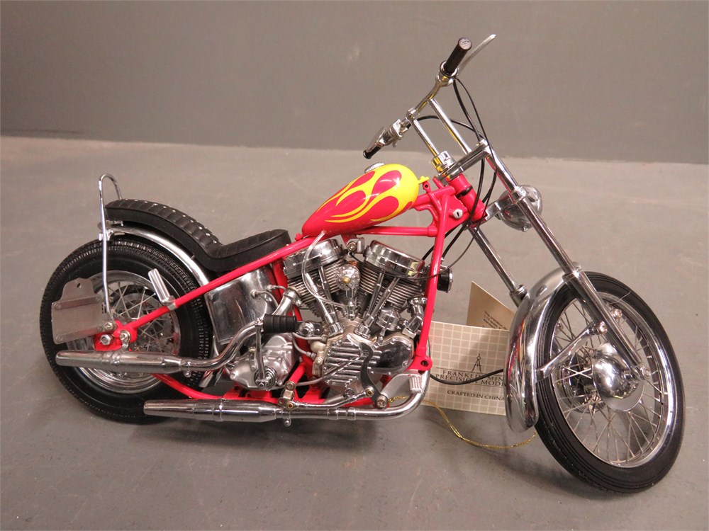 Transitional Design Online Auctions - Franklin Mint Harley Davidson ...