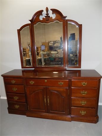 Pennsylvania Triple Dresser and Mirror