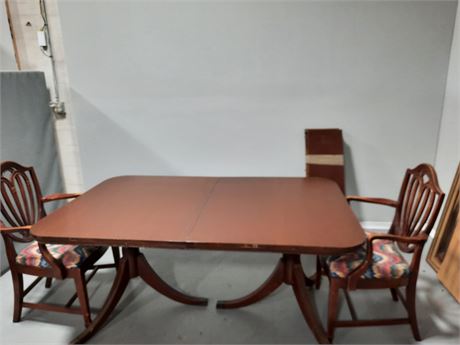 Dining Table & Two Chairs