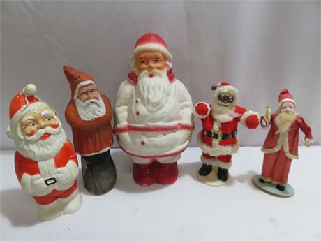 Vintage Santa Claus Figurines
