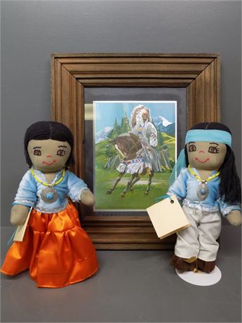 Native Folk dolls
