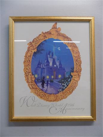 Walt Disney World 25th Anniversary Poster