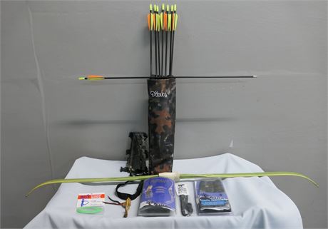 Vista Quill & Arrows / Arm Guard / Bow Sock / Bow