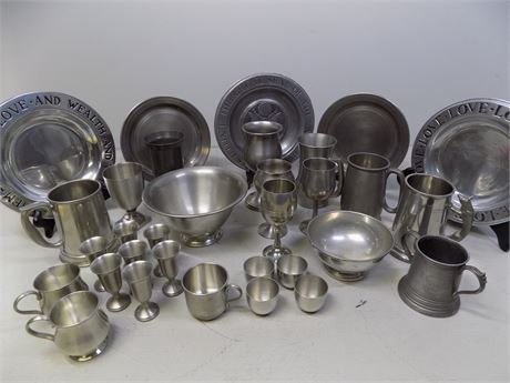 Pewter Drinkware Collection