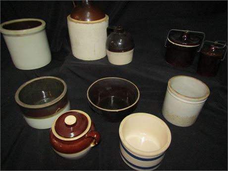 Brown Vintage Ceramic Collection