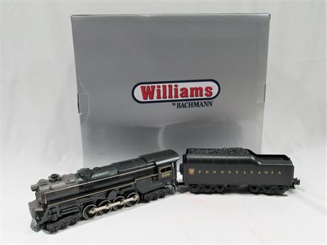 Williams/Bachmann O-Scale 40401 PRR S-2 Turbine 6-8-6 Steam Engine w/Tender &Box