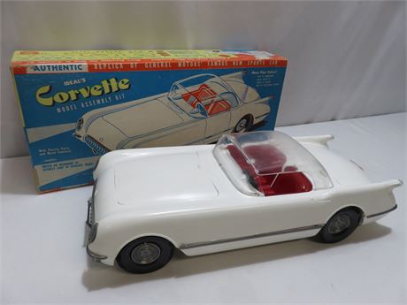 Original IDEAL 1954 Corvette Model Assembly Kit