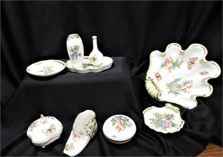 Herend From Hungary Hand Painted Porcelain