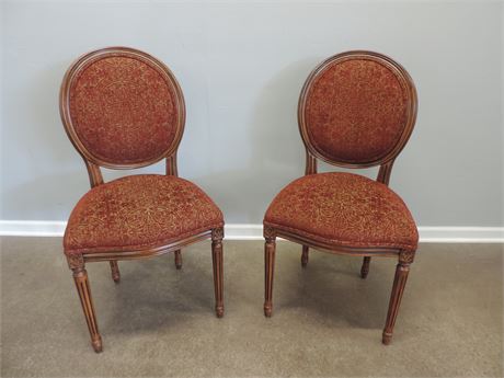 Ethan Allen French Style Accent Chair Set