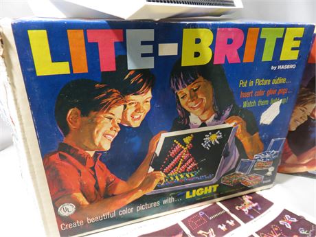 Original 1967 Lite-Brite Toy