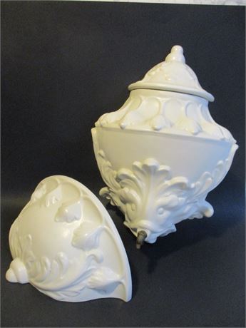 LAVABO ~ Vintage Ceramic Wall Pocket Fountain Made in Italy
