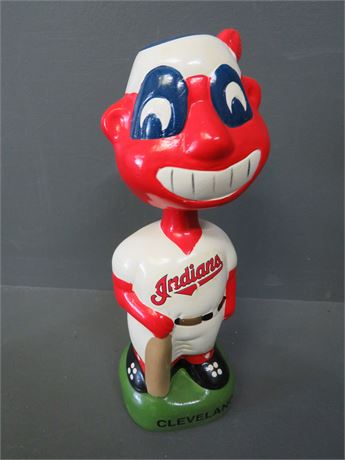CLEVELAND INDIANS Chief Wahoo Bobblehead