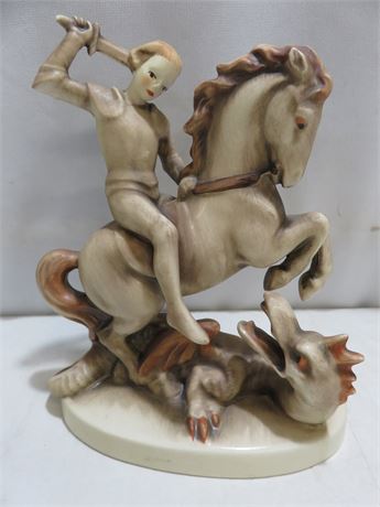 GOEBEL St. George Dragon Slayer Figurine