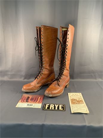 Frye Knee High Boots/ Vintage