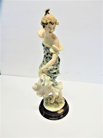 Signed Giusseppe Armani Porcelain Figurine "Allegra"