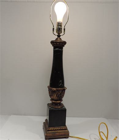 Tall Marble Table Lamp