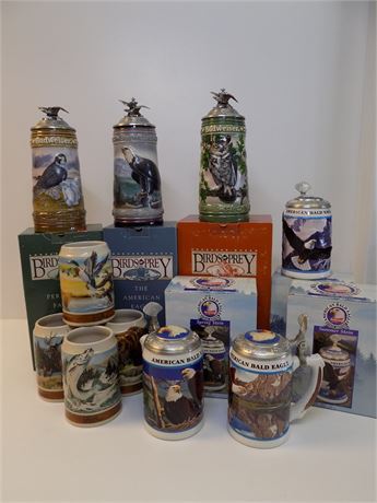Animal Beer Stein Collection