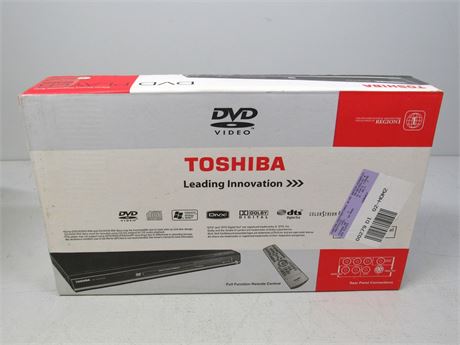 Toshiba DVD w/Remote - NIB #SD-4000