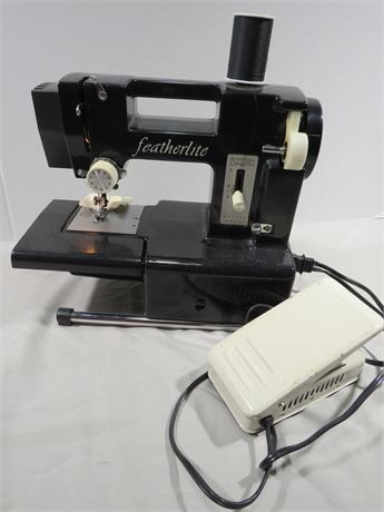 Vintage Featherlite Sewing Machine