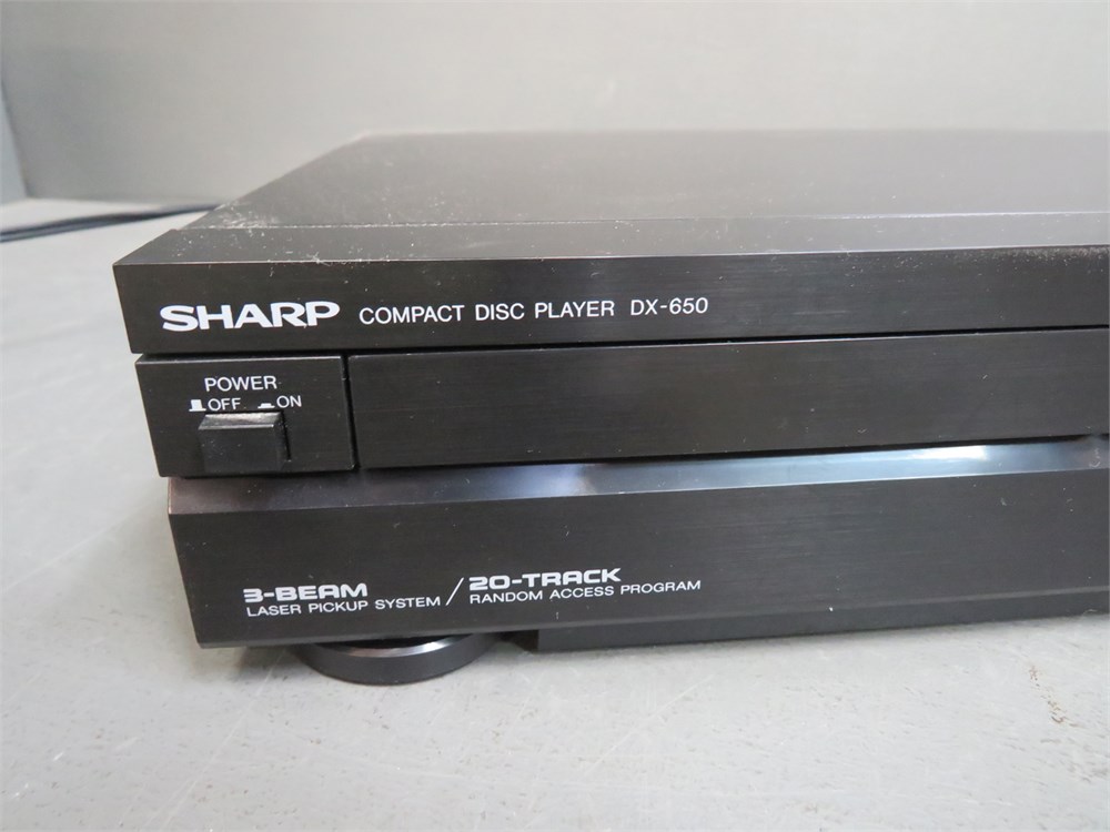 Sharpdx R700 Transitional Design Online Auctions - SHARP DX-650 CD Player