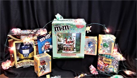 Collectible M & M's Holiday Lights and More