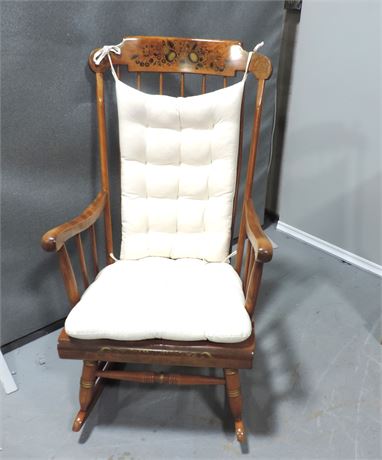 Solid Wood Rocking Chair / Cushion