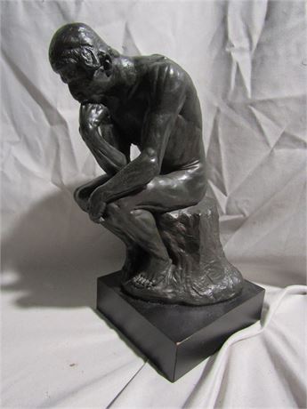 Austin Sculpture "The Thinker", 10'' Desk Size