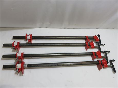 Set of 4 Pipe Clamps