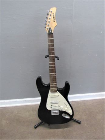 First Act Black Solid Body Guitar