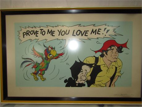 Al Capp Signed and Numbered Lithograph