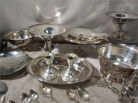 Sterling and Silver Plate Collection
