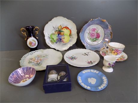 Porcelain Limoges Dish Collection