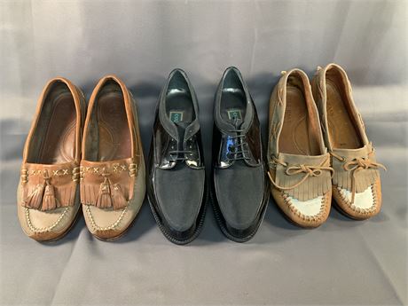 Men's Shoes/ 3 Pairs of Cole Hahn
