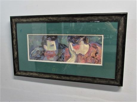 Barbara A. Wood Framed, Matted, Signed and Numbered (#793/975) Print