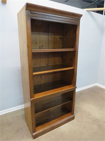 Knotty Pine Bookcase