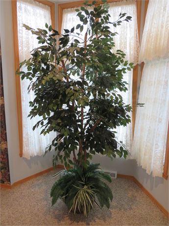 8-Ft. Artificial Ficus Tree