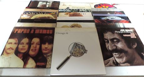 Vintage ALBUMS / Chicago / Rod Stewart / Fleetwood Mac / Elton John / Moody Blue