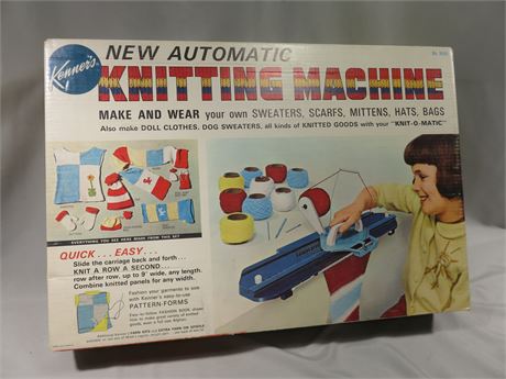 Original 1966 Kenner Automatic Knitting Machine