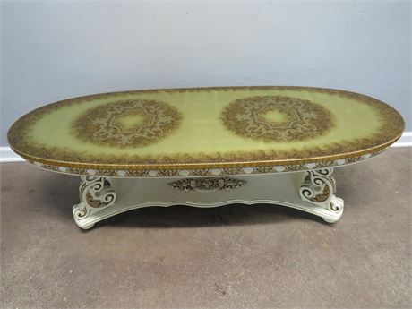 Baroque Rococo Style Formal Coffee Table