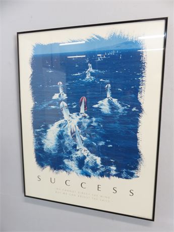 SUCCESS - Framed Motivational Poster