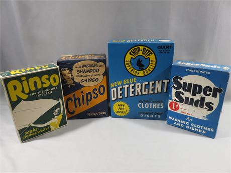 Vintage Laundry Detergents